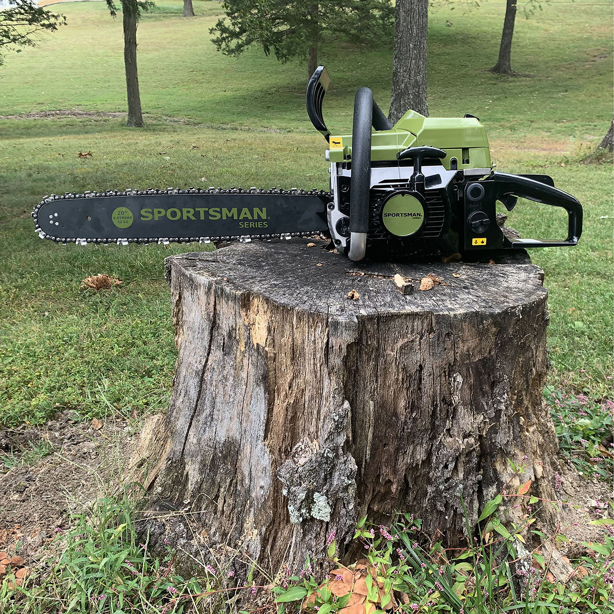 Sportsman, 20in. 52 cc Gas 2-Stroke Chainsaw, Bar Length 20 in, Model# GCS5220